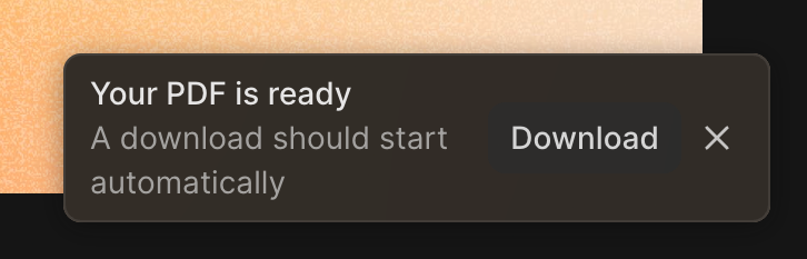 Chronicle
				notification toast ui component
