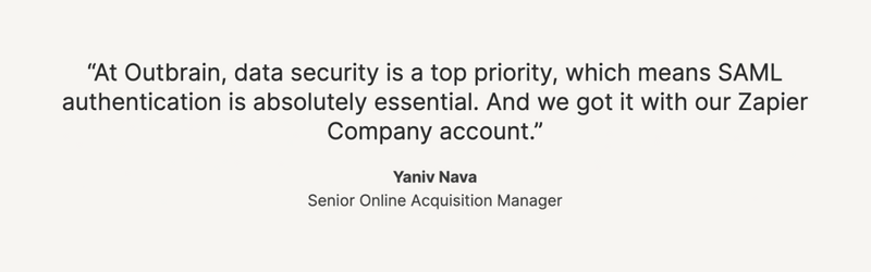 Zapier
				testimonial ui component