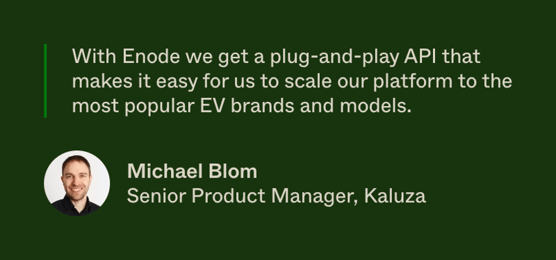 Enode
				testimonial ui component