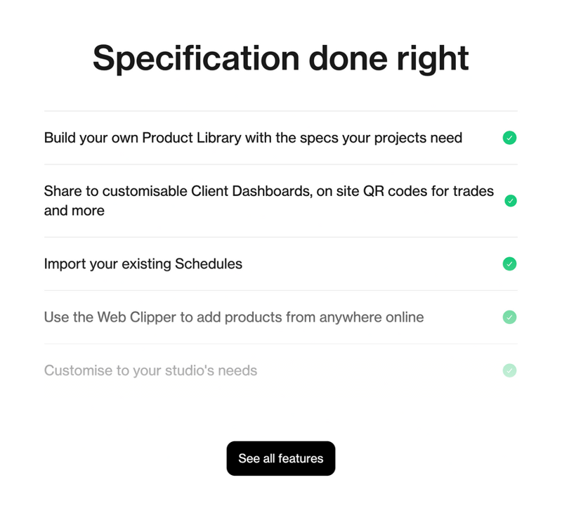 Programa
			features ui component