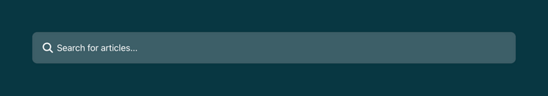 Surfe
				input search ui component