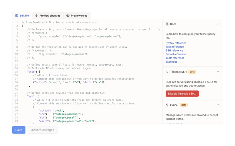 Tailscale
				code block ui component