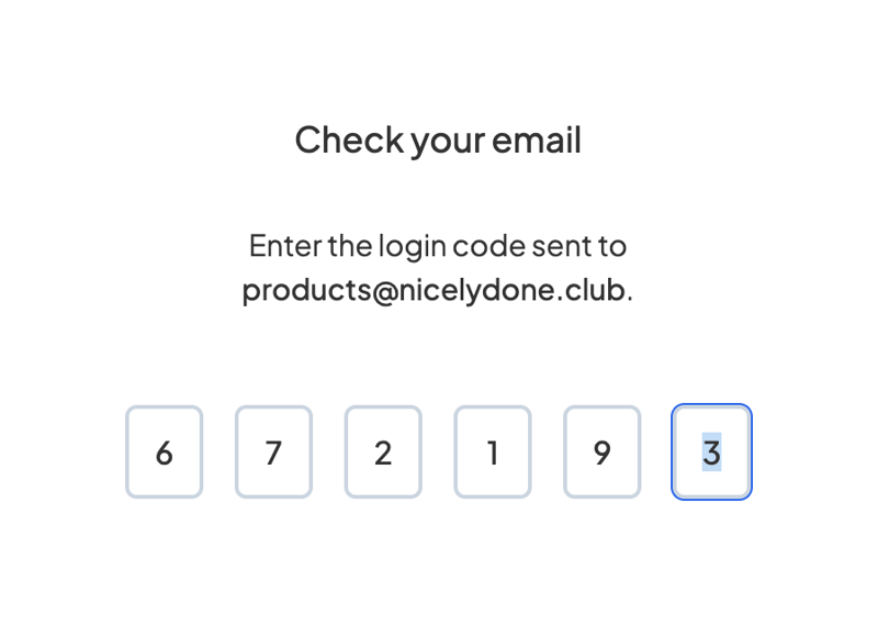 Circleback
				input code ui component