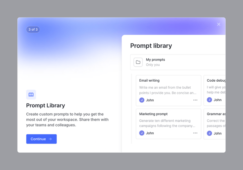 Langdock
				progress indicator ui component