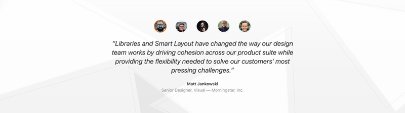 Sketch
				testimonial ui component