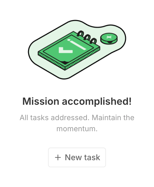 Twenty
				empty state ui component