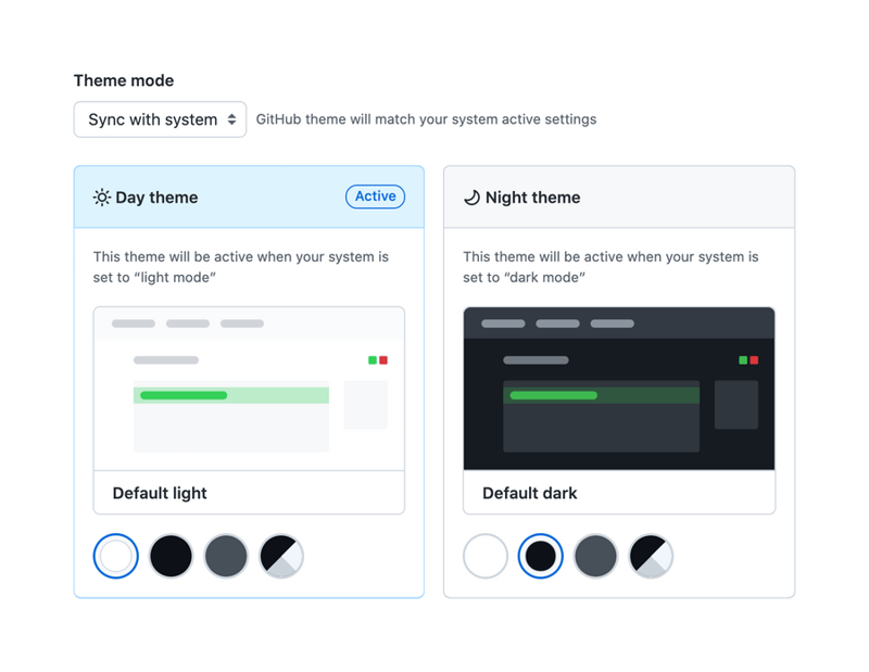 Github
				theme settings ui component