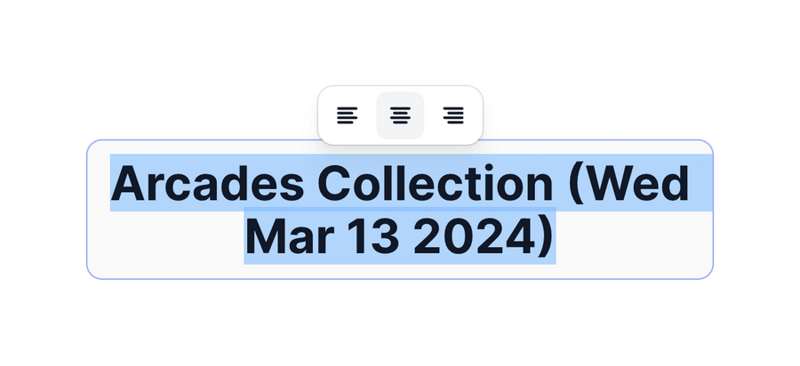 Arcade
				input text ui component
