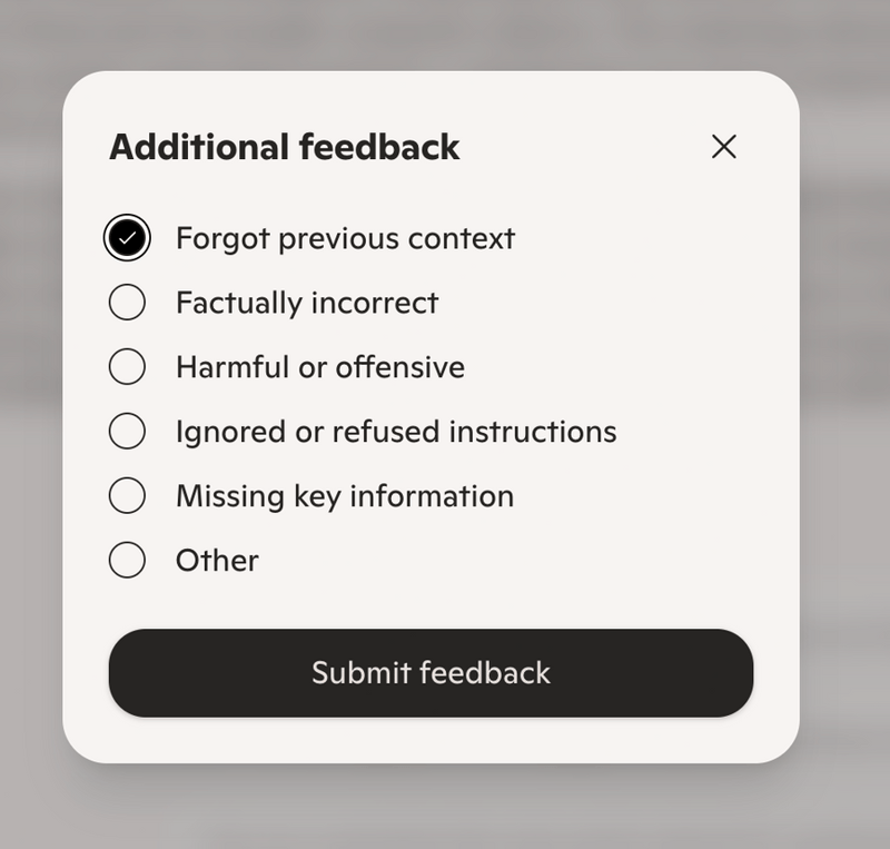 Copilot
				feedback ui component