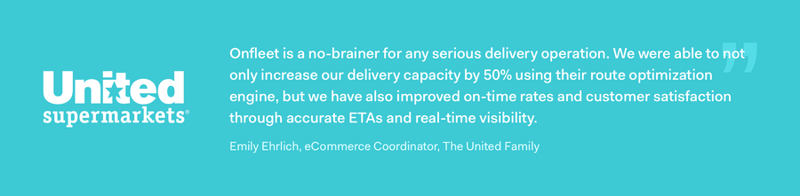 Onfleet
				testimonial ui component