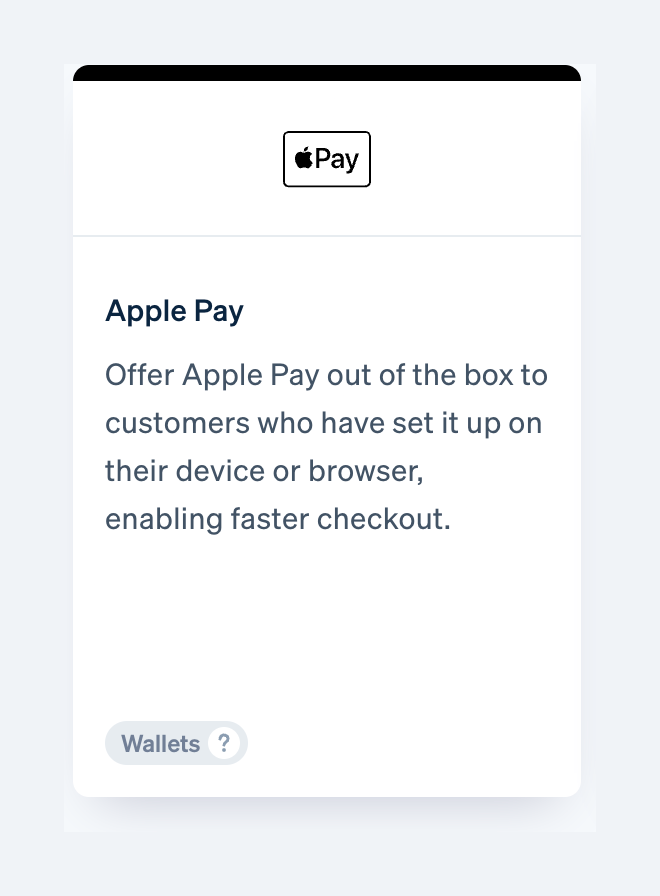 Stripe
				card ui component