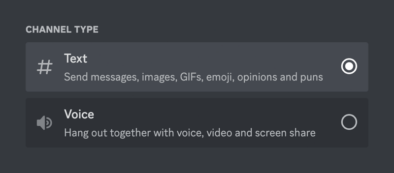 Discord
				checkbox & radio ui component