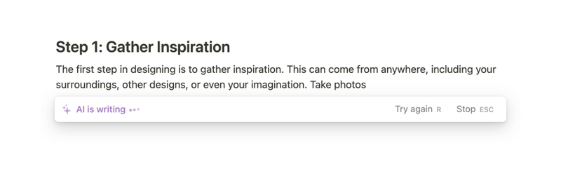 Notion
				artificial intelligence ui component