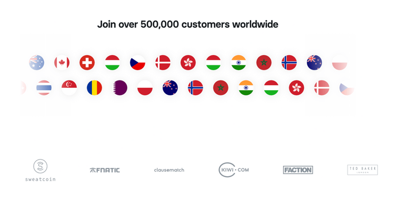 Revolut
				social proof ui component