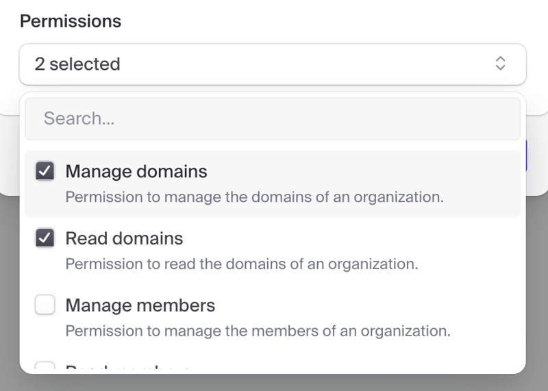 Clerk
				input multi-select ui component