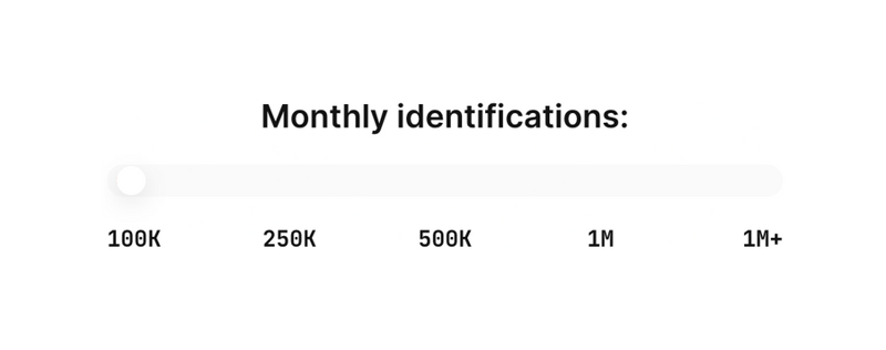 Fingerprint
				slider ui component