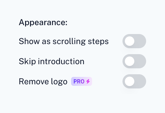 Scribe
				toggle/switch ui component