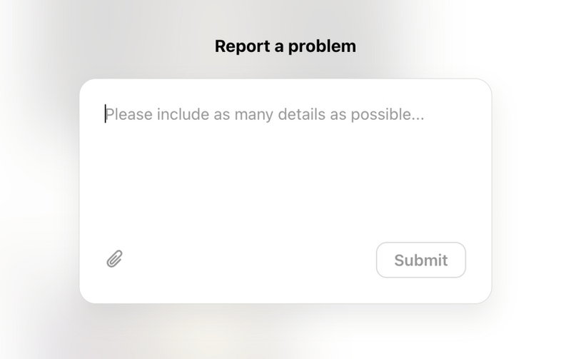 Threads
				feedback ui component