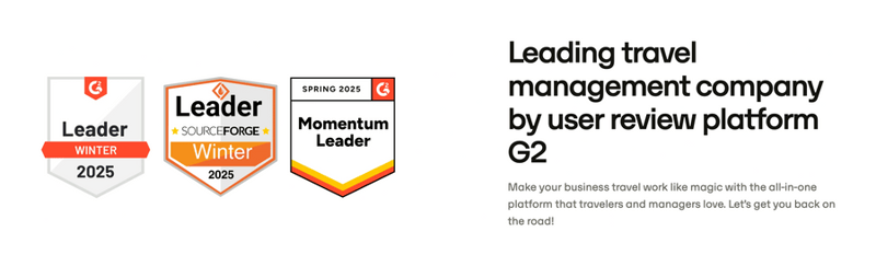 Travelperk
				social proof ui component