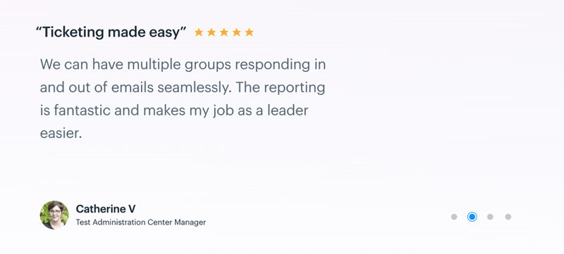 Help Scout
				testimonial ui component