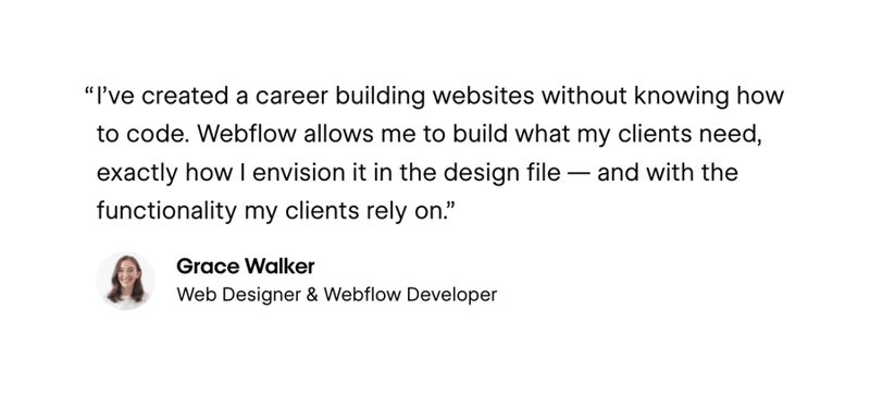 Webflow
				testimonial ui component