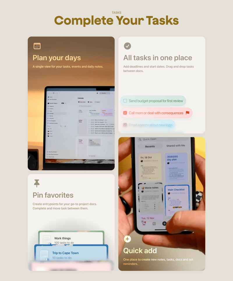 Craft
				bento box ui component