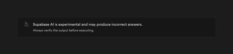 Supabase
				alert ui component