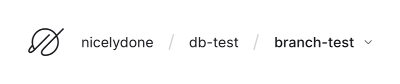PlanetScale
				breadcrumb ui component