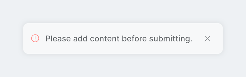 Outverse
				notification toast ui component