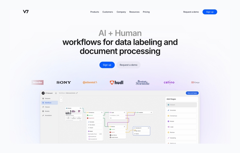 V7
				hero section ui component