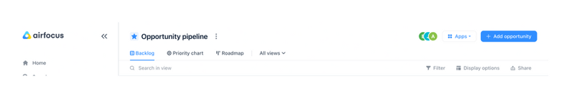 Airfocus
				horizontal navigation ui component