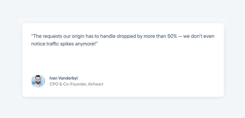 Stellate
				testimonial ui component