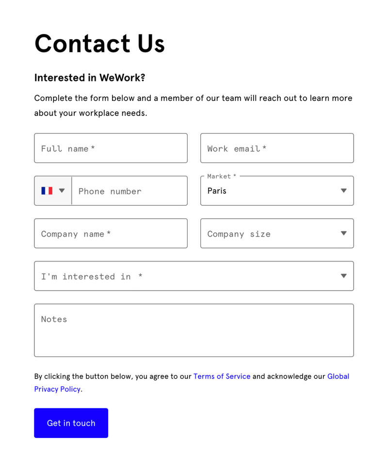 WeWork
				progress indicator ui component