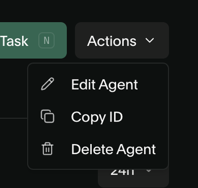 Deck — Dropdown menu component