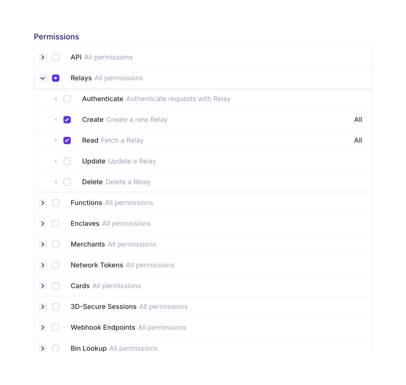 Evervault — Accordion component