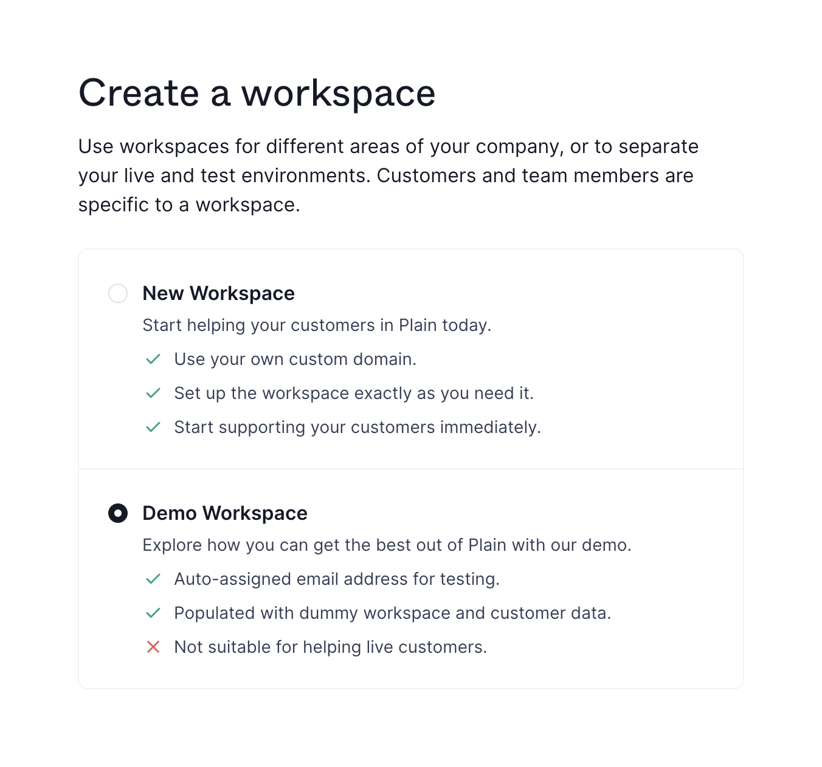 Plain — Checkbox & radio component