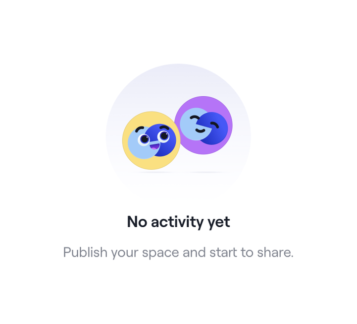 Dock — Empty state component