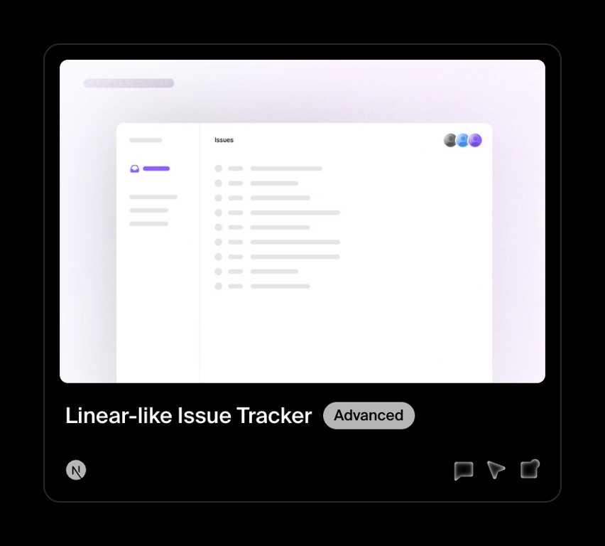 Liveblocks — Card component