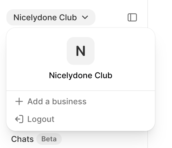 Durable — Dropdown menu component