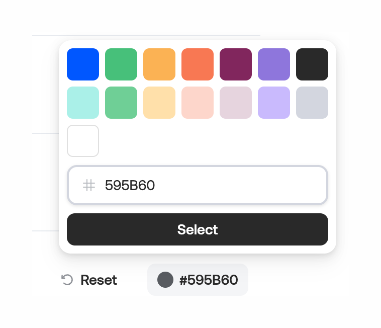Qatalog — Color picker component