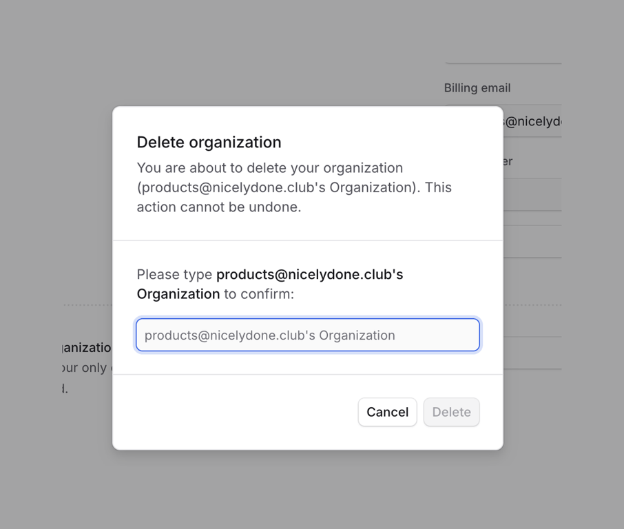 Bloom — Modal component