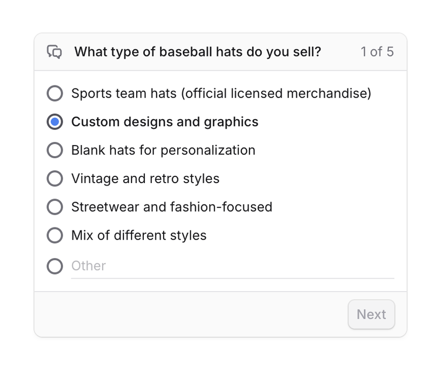 Bloom — Checkbox & radio component