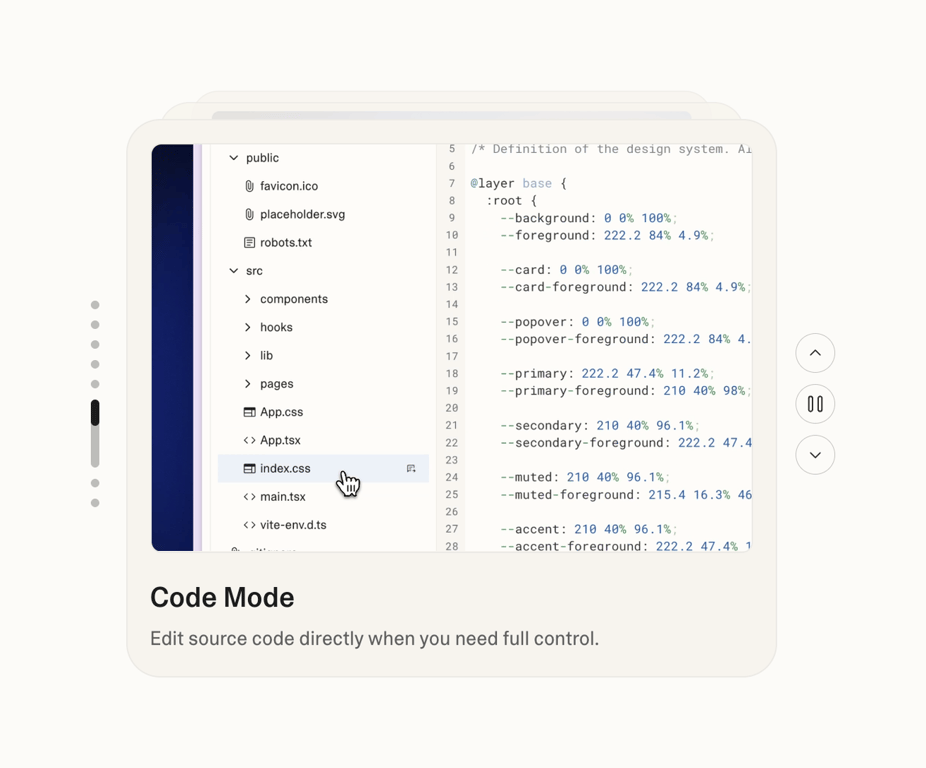 Lovable — Slideshow component