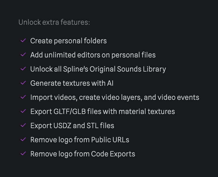 Spline — Benefit List component