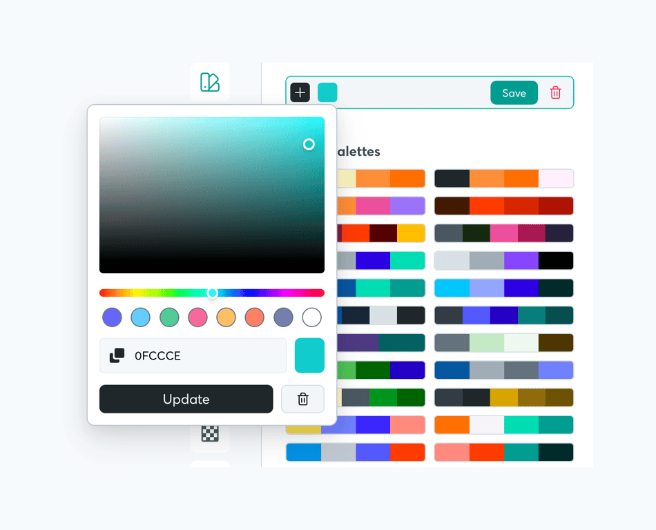 Lottie — Color picker component