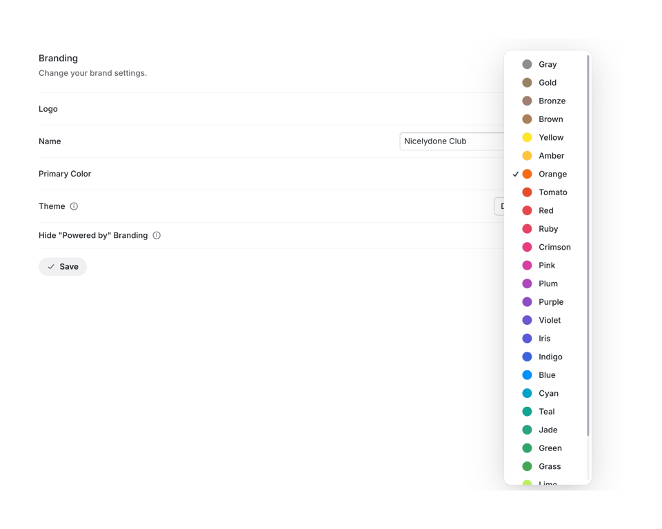 UserJot — Color picker component