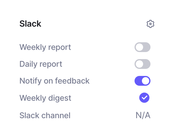 Bucket — Toggle/Switch component