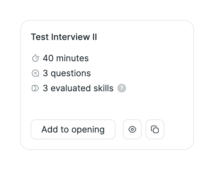 Hireproof — Card component