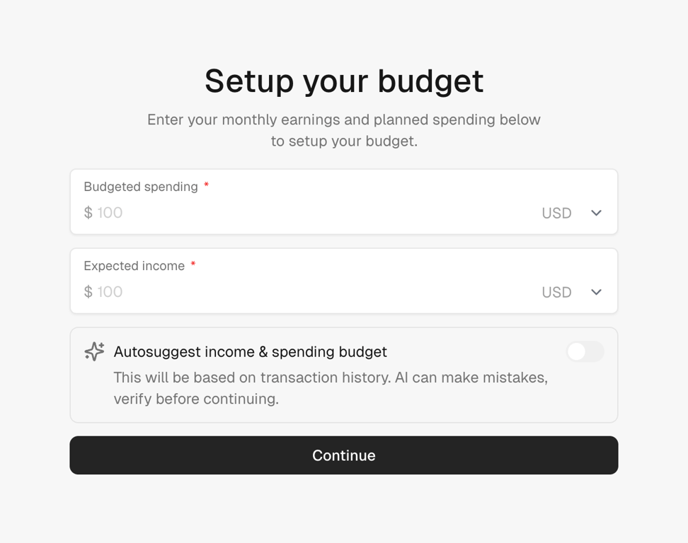 Maybe Finance — Artificial intelligence component