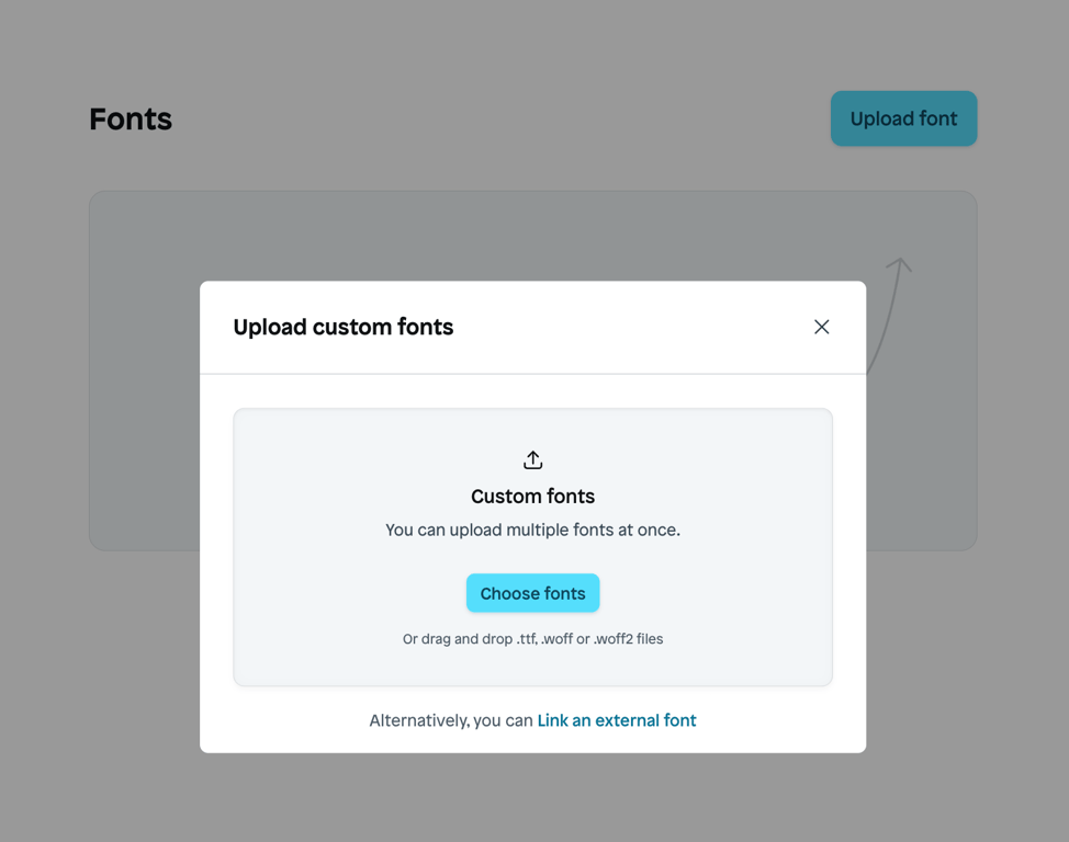 Instant — File upload input component